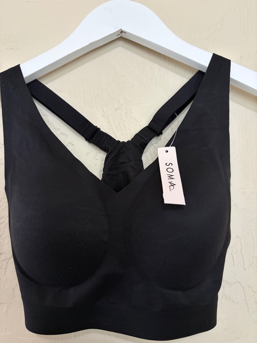 Soma Black Enbliss Racerback Bralette